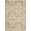 Tapis ivoire et doré damassé Adie-760193522