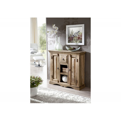 Leeds Solid Wood 87cm W 1 - Drawer Chest of Drawers