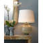 Lampe de table bleue 26,5 po Heirloom