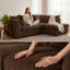 Soft Fabric Jumbo Cord 4 Seater L Shape with Foot Stool Upholstered Living Room Sets-74514919-71716941