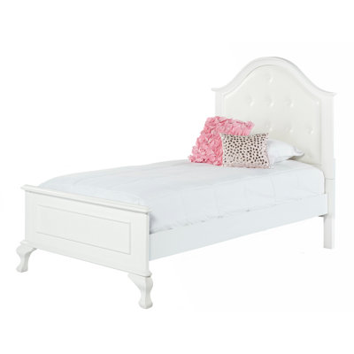 Lit plateforme tapissier Duena