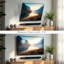 Support mural VIVO pour écrans de 60 à 120 pouces, VESA maximum 900 x 600 mm (Mount-vw120f)-114364195