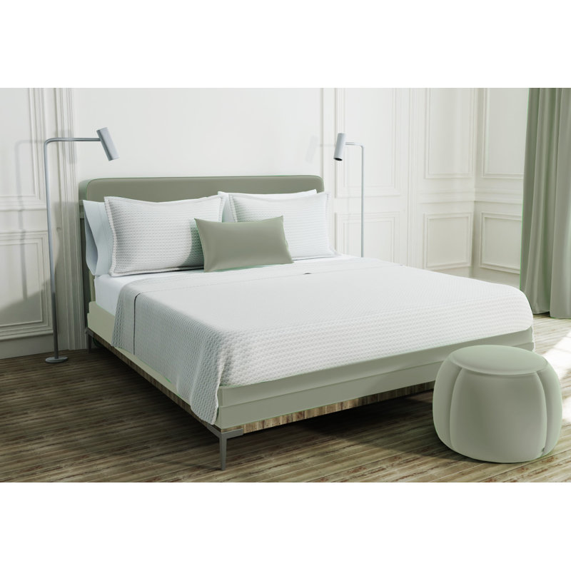Couvre-lit en coton Luxury Cottons, Couvre-lit grand, Blanc