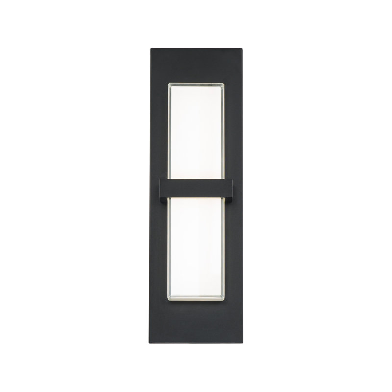 Applique murale d'extérieur à DEL Bandeau, H 16 po x l 5 po x P 2,25 po, 3500K