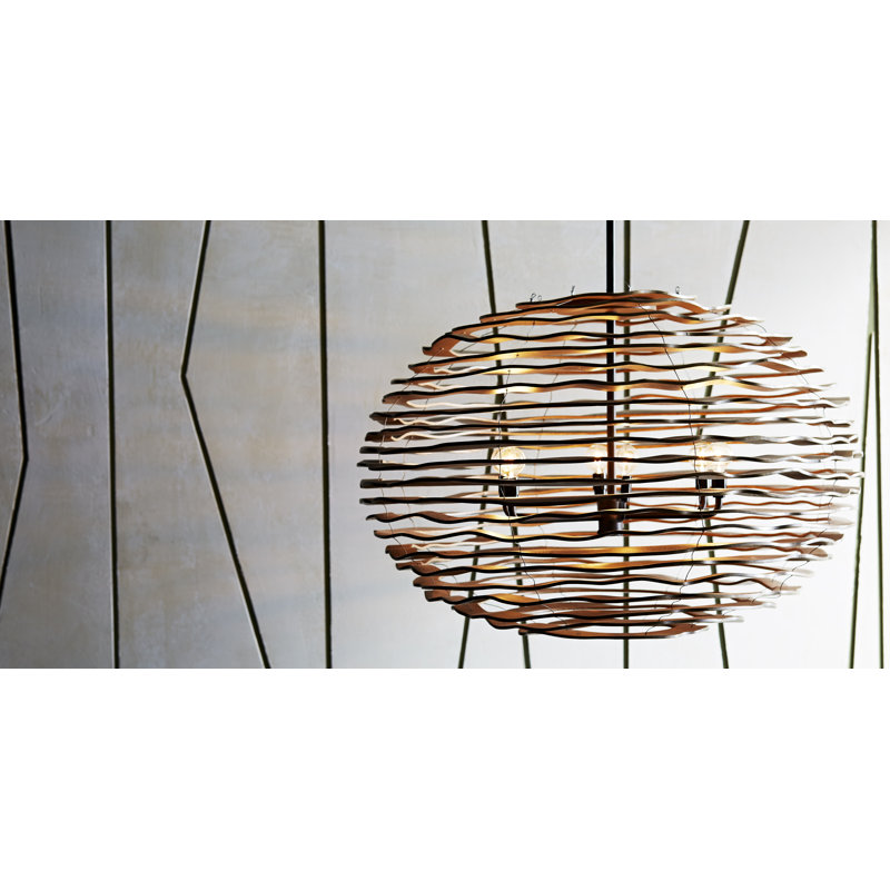 Rabari Chandelier, 24" H x 35" W x 35" D