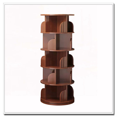 Bibliothèque rotative à 5 niveaux, 360 °