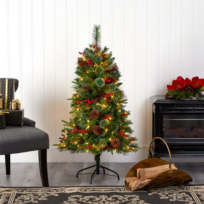 Easy Set-Up Lighted Christmas Tree