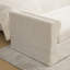 Banc rembourré en chenille avec 2 coussins-537092395