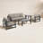 Dulcie 5 Person Seating Set with Sunbrella® Cushions-90978894