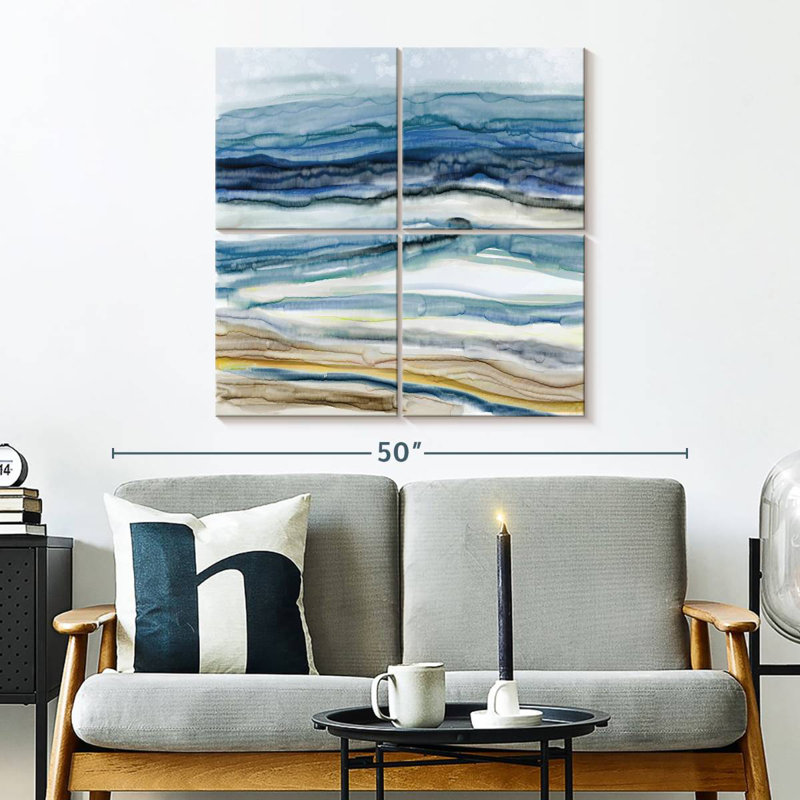 Ocean's Movement, 32" H x 32" W