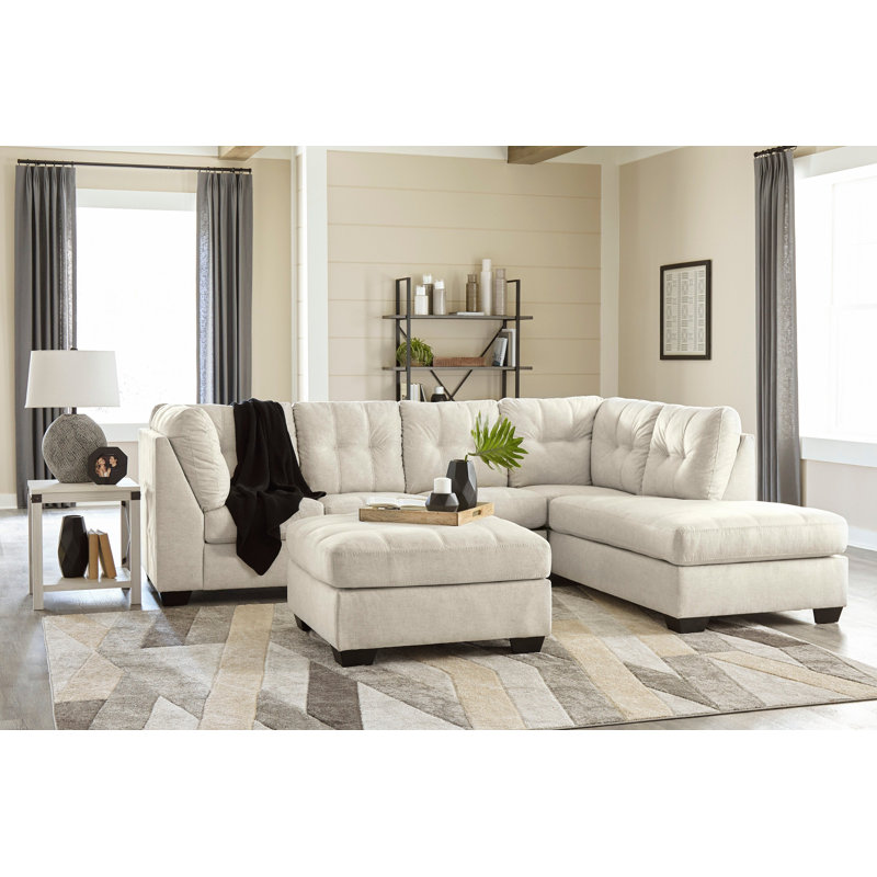 Percival  Upholstered L-Shaped Sectional Right Hand Facing