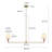 Mara 2-Light Chandelier