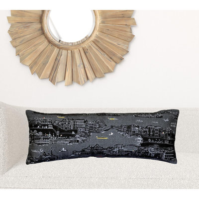 Coussin lombaire blanc Venice