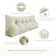 Sit-up Back Comfort Triangular Bed Rest Wedge Headboard Reading Pillow