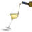 JoyJolt Layla 8 - Piece 13.5oz. Glass Assorted Stemware Set