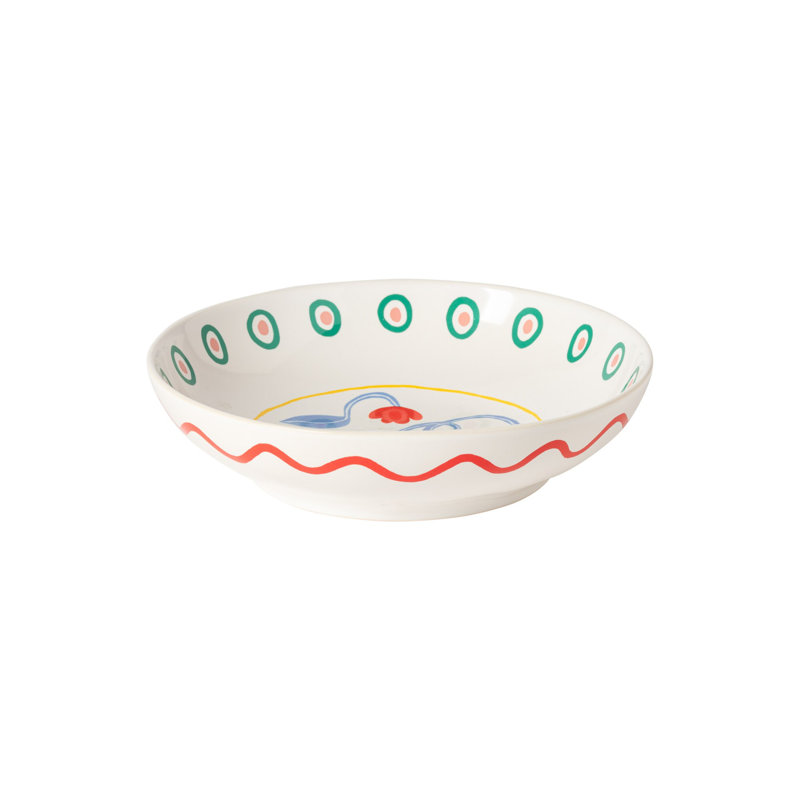 Summer Bliss Stoneware Pasta Dish
