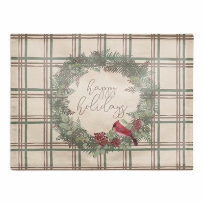 Dusharme Cotton No Pattern Rectangle Placemat