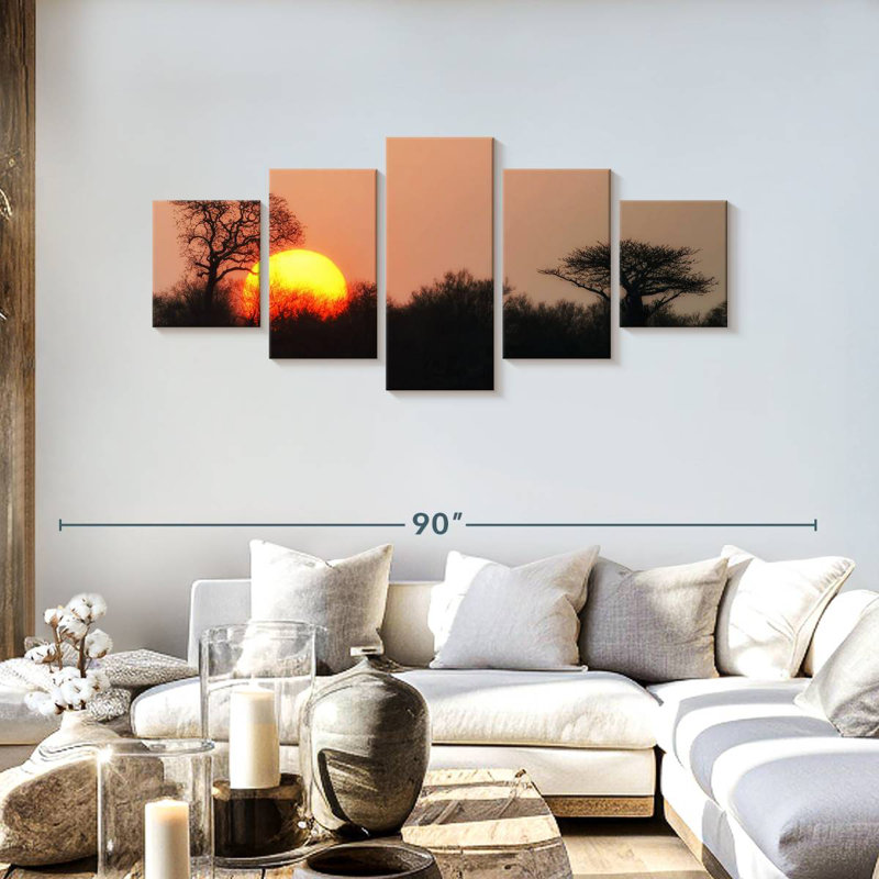 Kruger Sunset, 30" H x 68" W