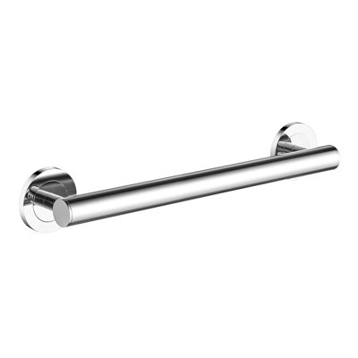 Lava 18" ADA Compliant Brass Grab Bar - Polished Chrome