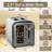 Toaster 2 Slice, Stainless Toaster LCD Display&Touch Button, 50% Faster Heating Speed, Wide Slots-103877021
