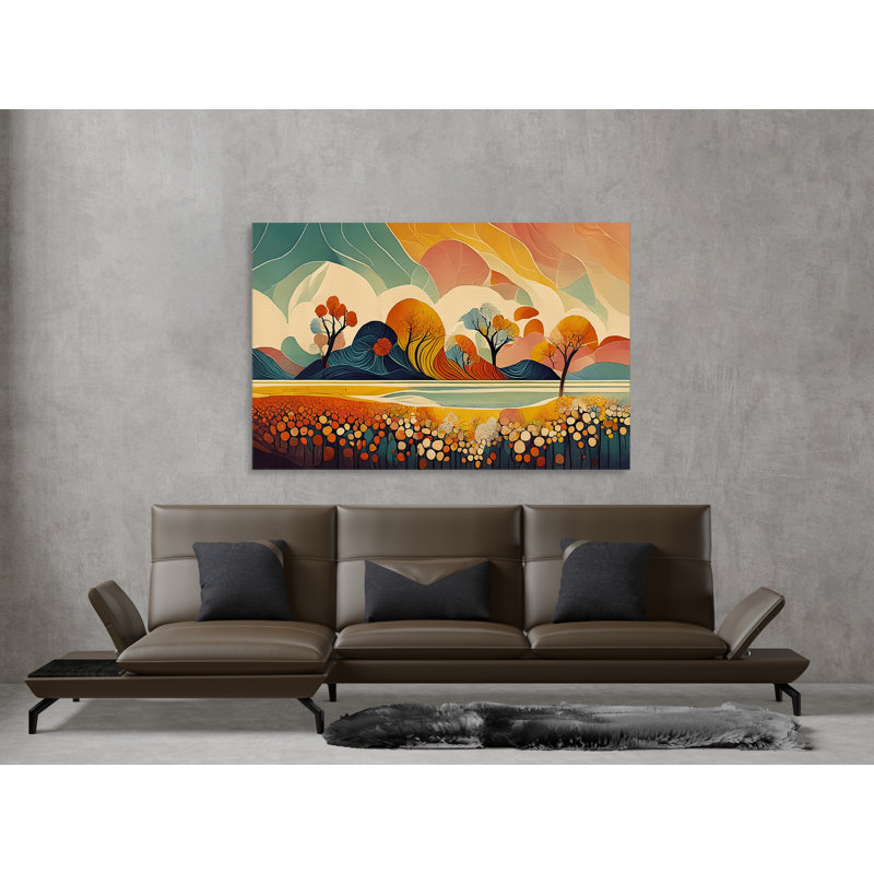 Fall Foliage, 32" H x 48" W