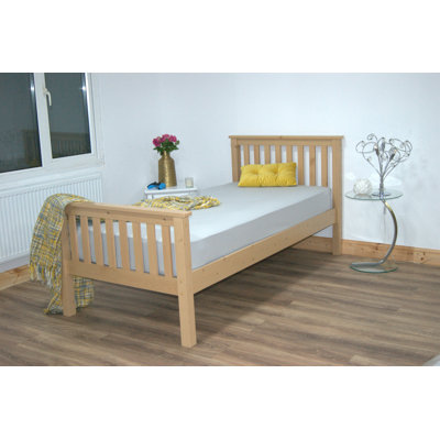 Hampshire UV Waxed Pine Wooden Bed