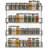 21 inch 4-Tier Wall Spice Rack Organizer