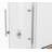 76 in. H Single Added Frameless Shower Door with Clear Glass-85752668