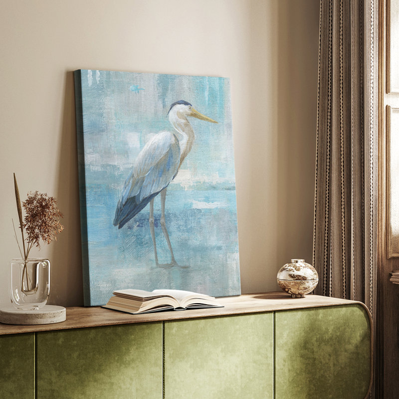 Blue Heron I - galerie sur mesure, H 48 po x l 32 po