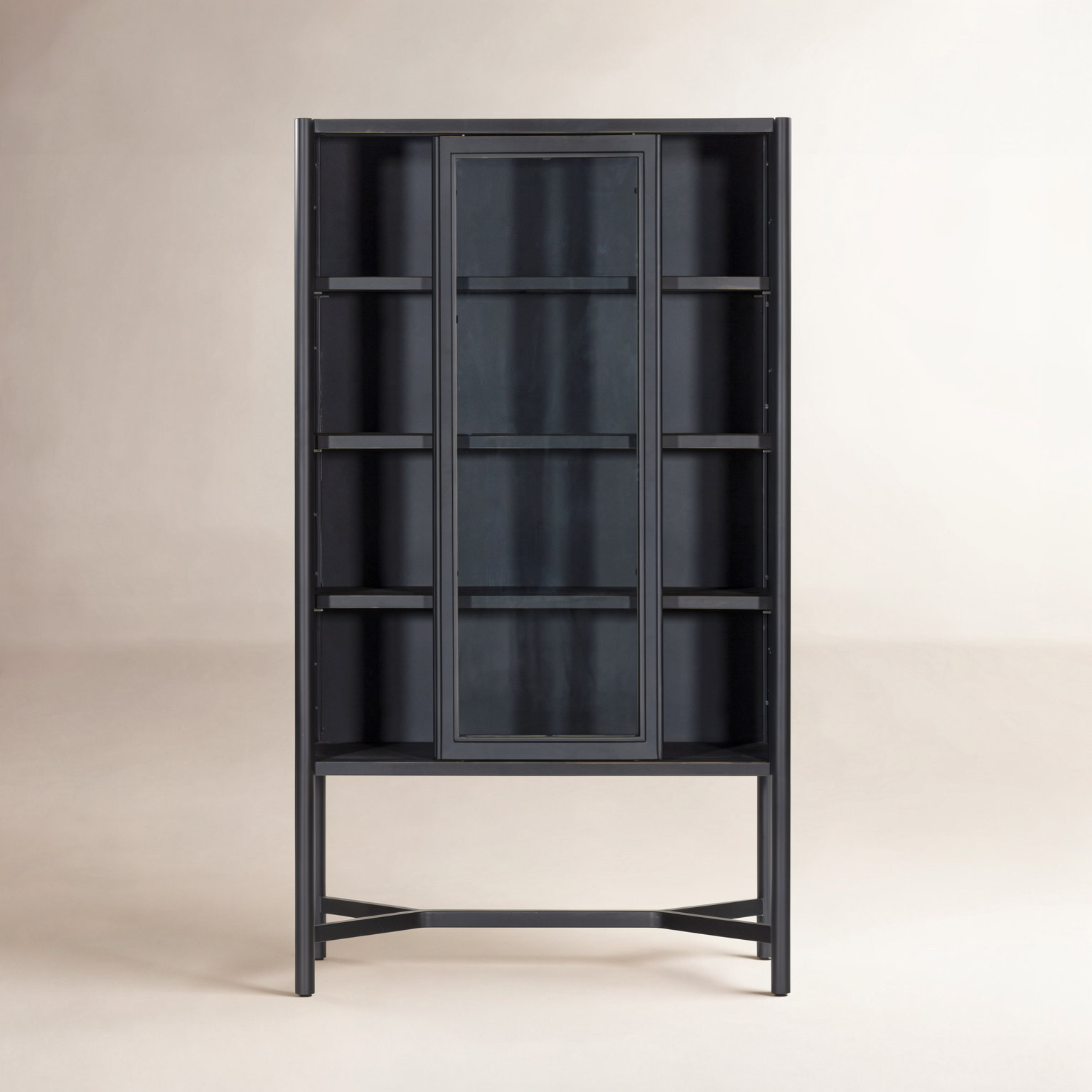 Brushed Bronze Accent Cabinet
