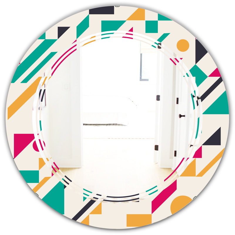 Miroir mural Triple C, H 23,6 po x l 23,6 po
