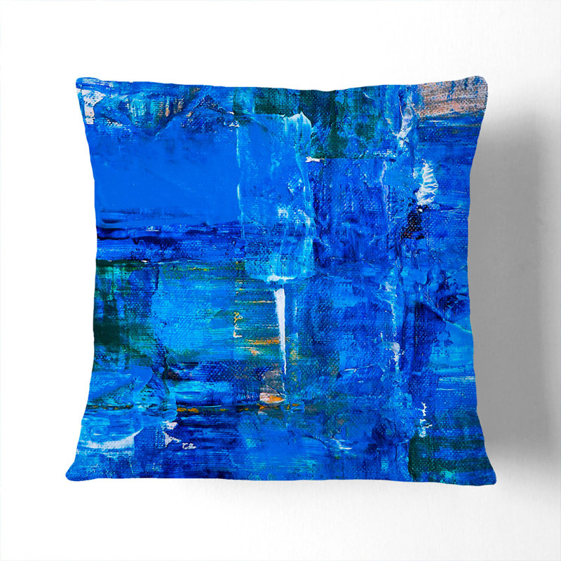 Abstract Square Cushion, 55 x 55 cm