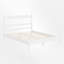 Base de lit plateforme en bois avec tête de lit à broche-731857651-731857653