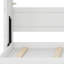 Lit escamotable simple TG avec lumières DEL et station de charge USB