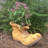 Toad Hollow Old Boot Statue Planter