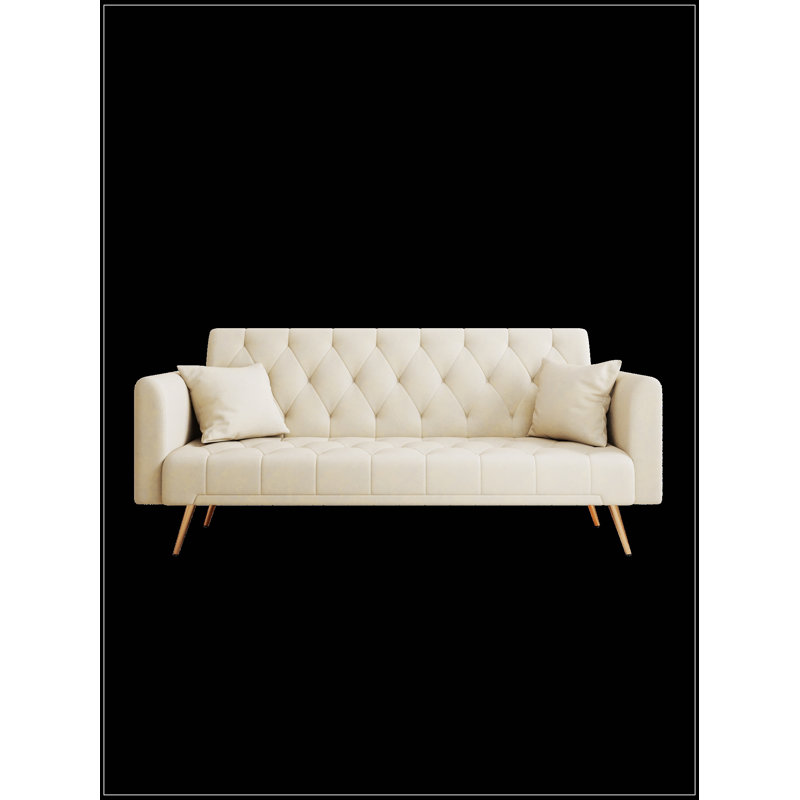 Canapé-lit convertible double pliable, peu encombrant et confortable pour les maisons modernes