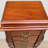 Reddish brown Rectangular Solid Wood Jewelry Armoires
