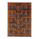 One-of-a-Kind 4'8" X 6'7" Hand Knotted Area Rug