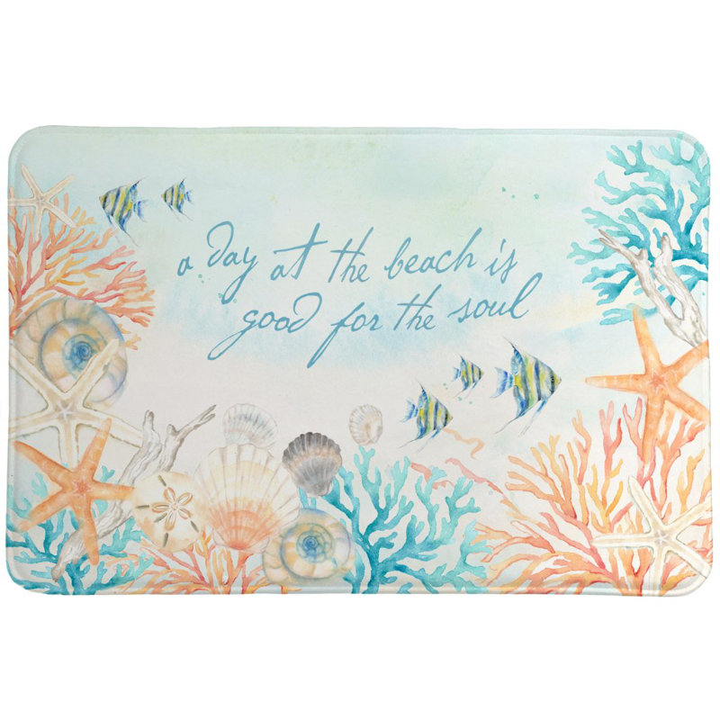 Tapis de bain Surabaya A Day At The Beach
