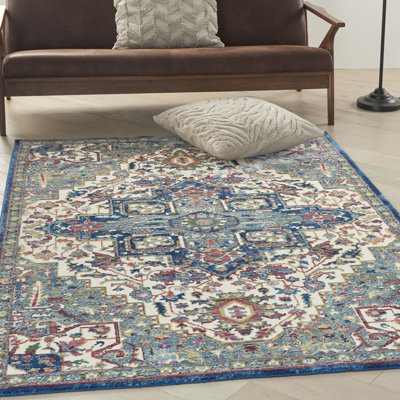 Tapis ivoire Raymond Bohemian Farmshouse