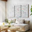 «World Map Pastel» sur toile-1379028194