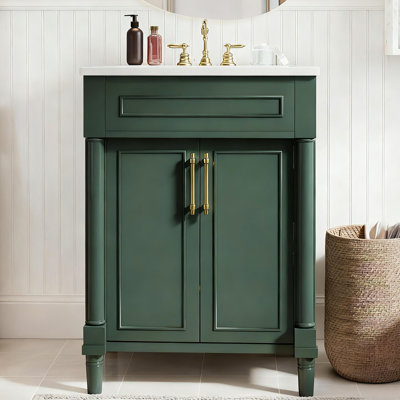 Meuble-lavabo simple 24 po avec lavabo