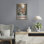 Art mural en métal luxueux «Game Room V2» par David Carter