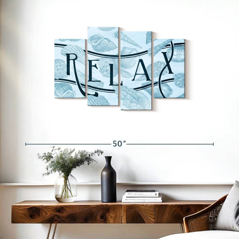 Aletra Relax Shells, 22" H x 36" W