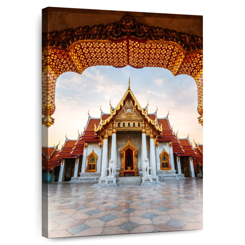 Adella Archway To Marble Temple, 30" H x 20" W