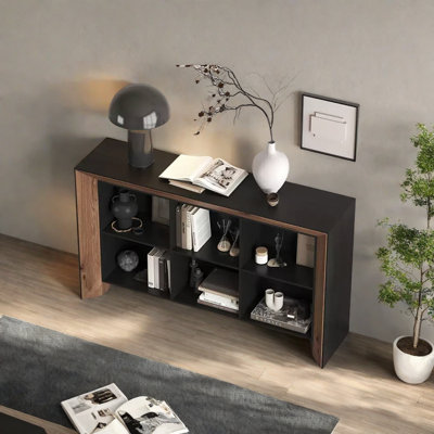 Stylish and Durable Open Storage Pine Bookcase