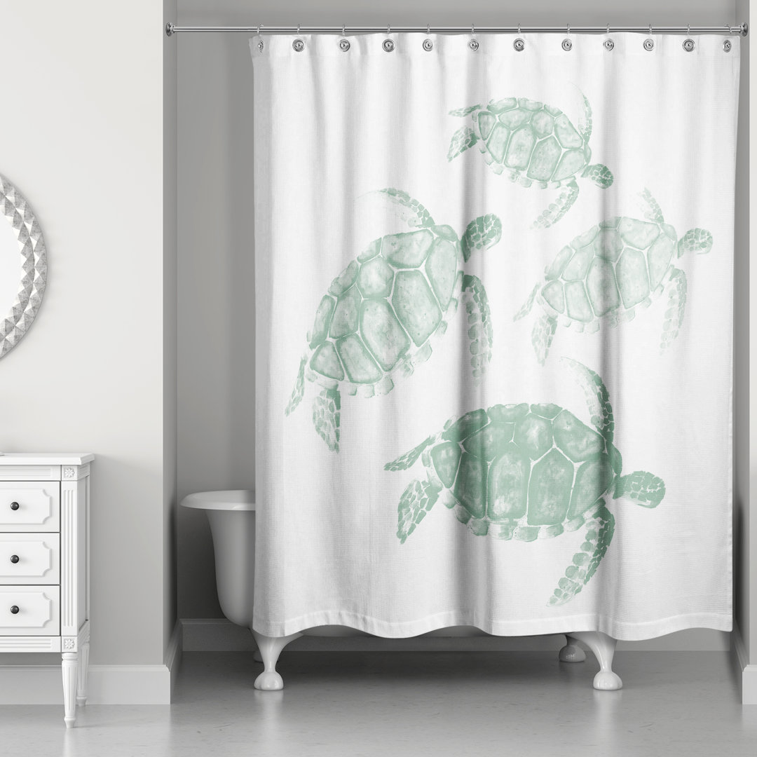 Haraway Shower Curtain Beachcrest Home™ 