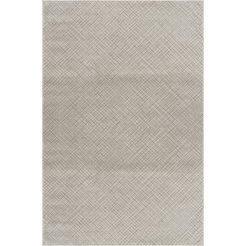 Tapis gris et argenté Harper, Gris/argent, 5 pi 0 po x 7 pi 10 po