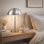 Lighting, 20 po, lampe de table, métal, contemporain