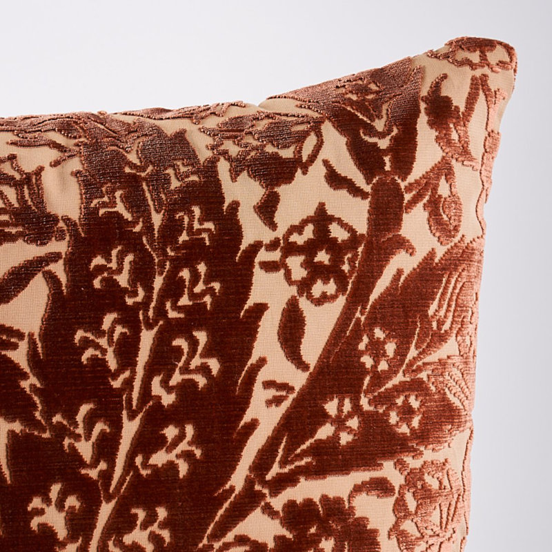 Saz Paisley Velvet Pillow